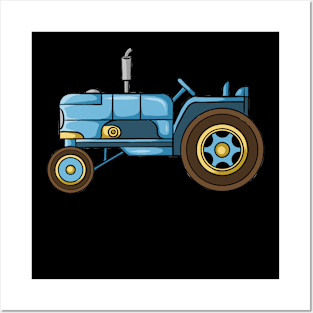 Tractor Farmer Posters and Art